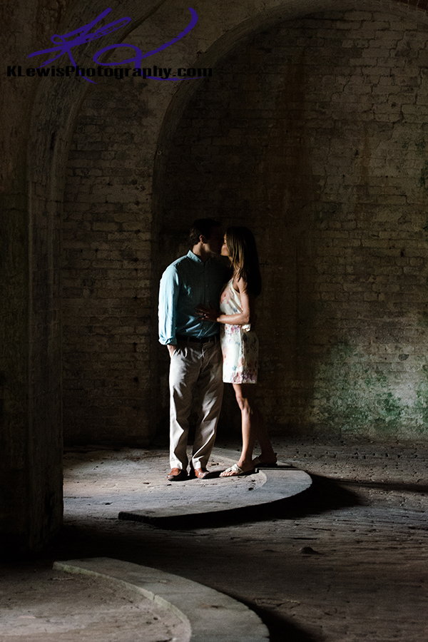 fort pickens engagement session photography