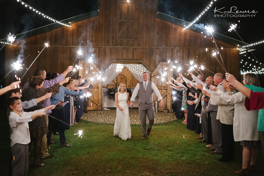 milton wedding reception photos at sowell farms