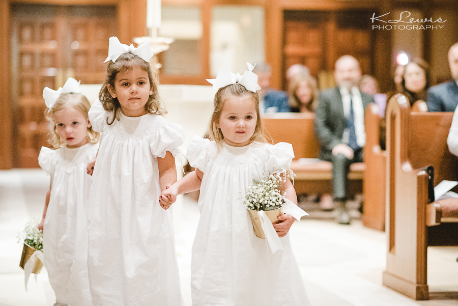 pensacola wedding photos at cathedral of the sacred heart