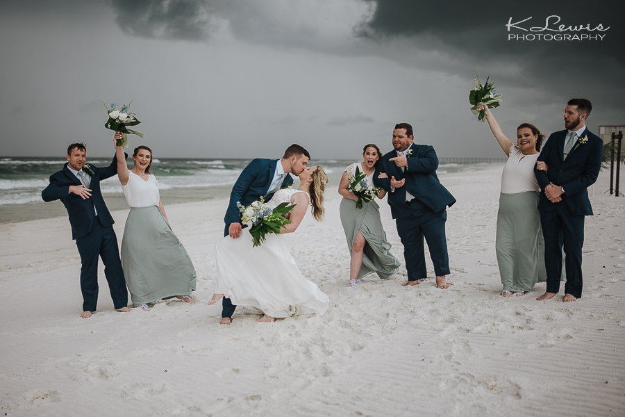 beach wedding wedding photographer pensacola beach