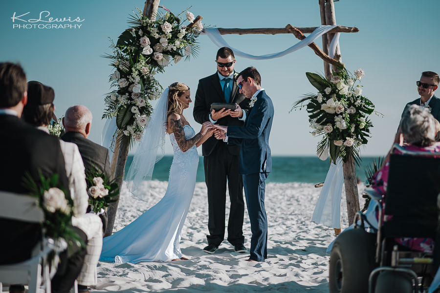 Pensacola beach hilton wedding photographer